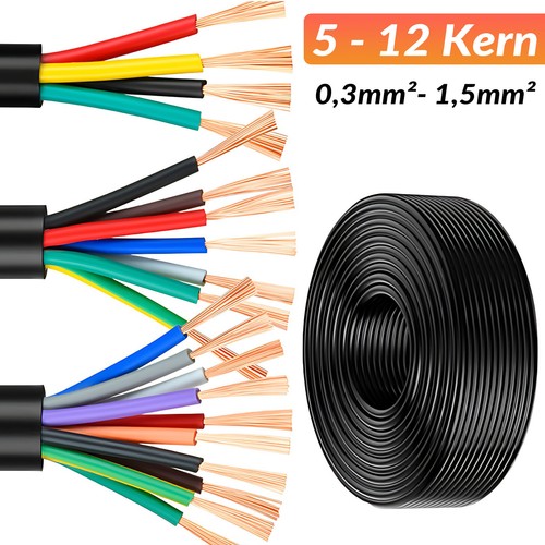 Flexibel stromkabel 3mm - flexibel,