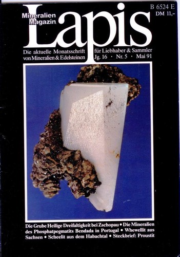 Mineralien lapis heft mai - lapis,