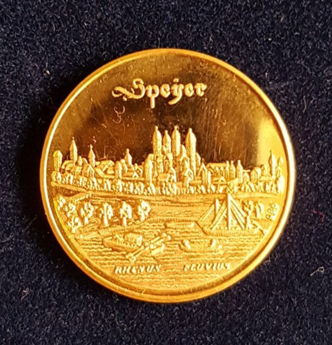 Medaille speyer rhein 1969 - speyer,
