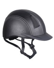 QHP Reithelm Spartan 53-54 cm schwarz, Sturz Helm Reitkappe Kinderreithelm, neu