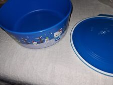 Weihnachtsdose, Miss KITTY Tupperware, Keksdose Blau, 1,5 Liter