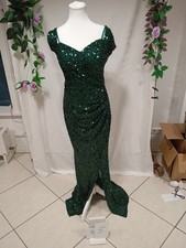 Abendkleid Größe 38. Grün