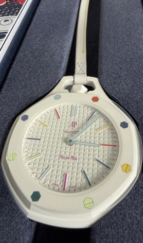 Swatch royal pop - royal, huit