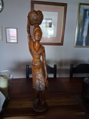Figur afrika holzfigur - figur, frau