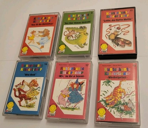 Kunterbunte kinderlieder 6 - 6x,
