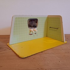 Badezimmer über Eck DDR Kinderspielzeug vintage Puppenstubenzimmer Miniaturbad