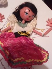 VINTAGE Pelham Puppe Zigeuner "TOP C/D gut unbeschädigt restauriert unbehelligt 