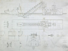 Dampf-Bagger Vesuv Maschine