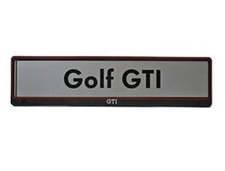 Gti kennzeichenhalter - 2x, vw