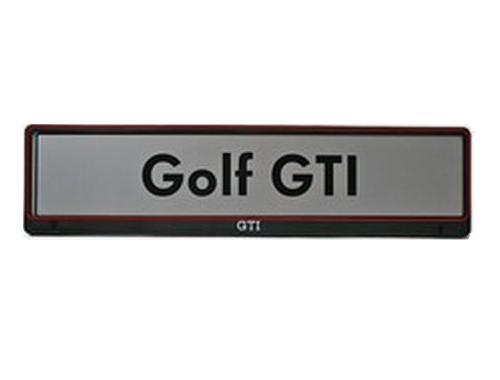 Gti kennzeichenhalter - vw,