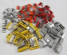 Wago Steckklemmen 92 Stück Set 8, 5, 4, 3, 2 x 1,5 2273-20... Lüsterklemme Verb