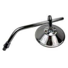 Motorradspiegel Chrom rund