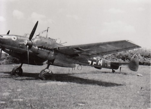 Foto luftwaffe flugzeug 110 - flugzeug, me