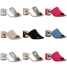 Damen Pantoletten Sandaletten