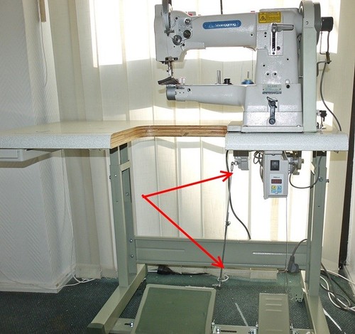 Stange zwischen pedal - stange,