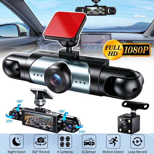 Kanal dashcam 360 1080p - 360°,