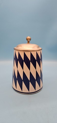 Ulmer keramik zinndeckel alter - keramik,