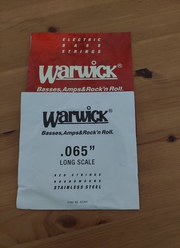 Warwick red label bass - /, saite