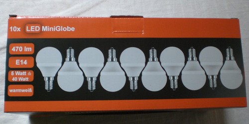 Led miniglobe glühbirne - 10,