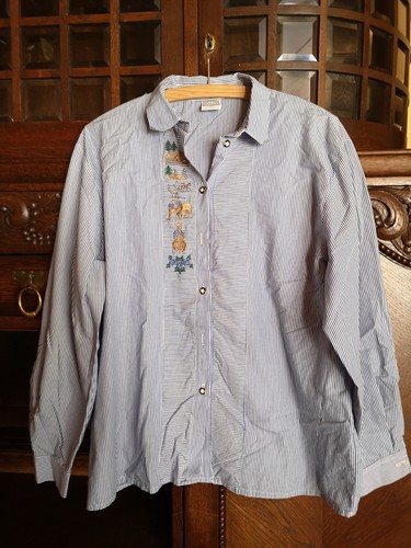 Welte trachtenbluse baumwolle - welte,