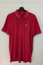Ferrari Poloshirt rot
