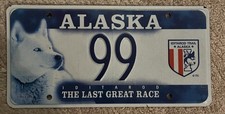 Autokennzeichen Alaska License