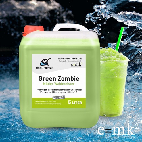Slush sirup cool freeze green - slush,