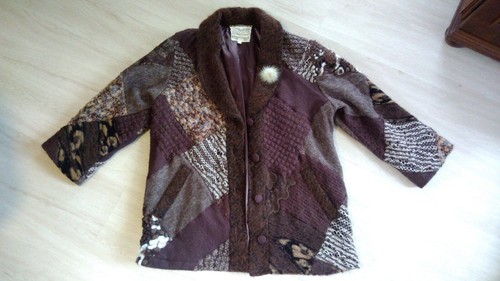Patchwork jacke l - patchwork-jacke,, l,