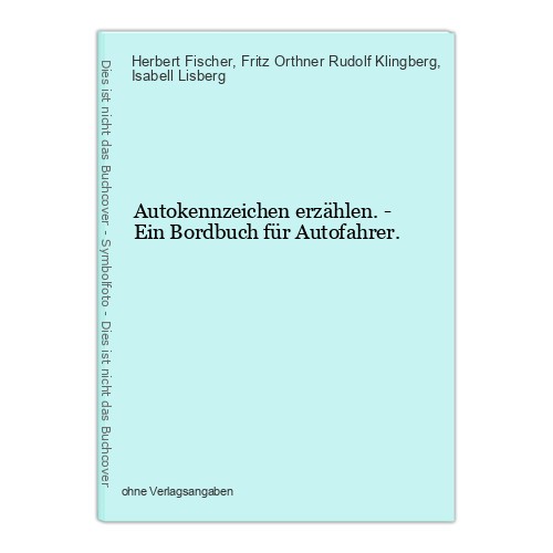 Autokennzeichen erzählen - .,