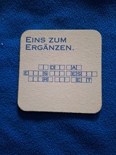 Bierdeckel Ergänzen -