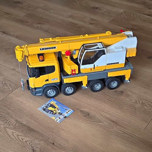 Bruder liebherr scania lkw - bruder,