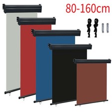 Balkon Außenrollo Senkrechtmarkise Sichtschutz Sonnenschutzrollo Balkonrollo NEU