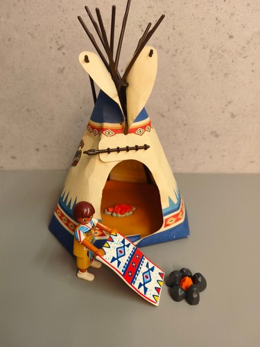 Western indianer zelt - indianer, mit