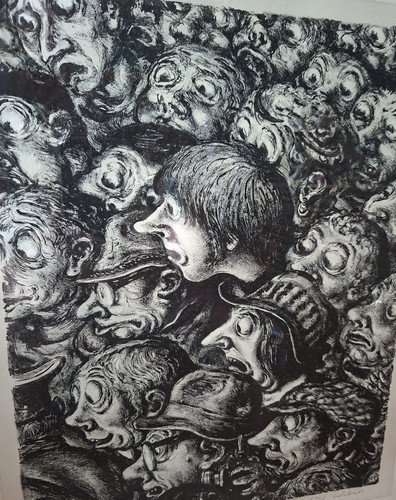 Große lithographie paul - große,
