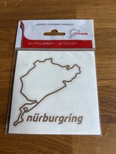 Nürburgring Aufkleber Sticker Wand Auto Official Licensed Product 8cm Gold Neu