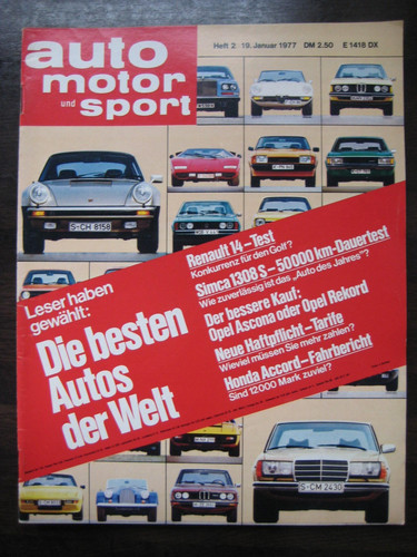 Auto motor sport heft - sport,