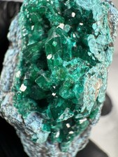 Riesen Dioptas Shattuckit Calzit 464 Karat! Edelstein Kristall Natur Qualität