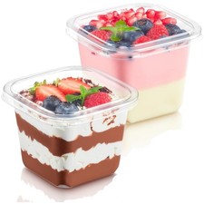 Dessertbecher, Kunststoff, mit