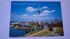 AK Olympiapark München Olympiaturm BMW-Hochhaus