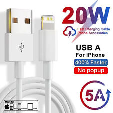 Ladekabel für Original Apple iPhone 8 X XR 11 12 13 14 1m usb zu lightning