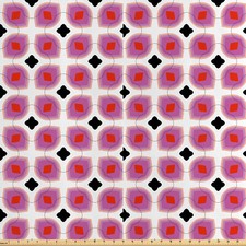 Abstrakt Satin Stoff als