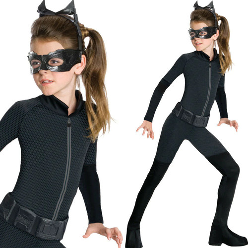 Mädchen catwoman kostüm - mädchen,