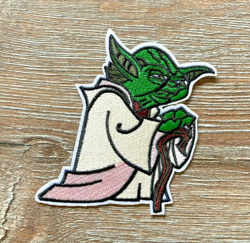 Star wars patch - aufnäher, yoda