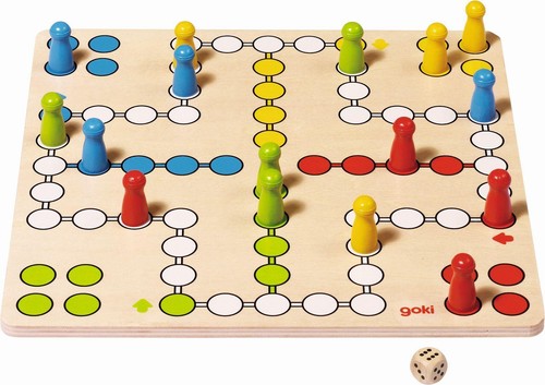 Brettspiel ludo goki basic - ludo,, basic.
