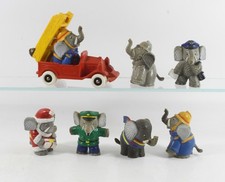 Benjamin Blümchen === 7 x Elefanten Figuren TÖRÖÖ Bully Bullyland