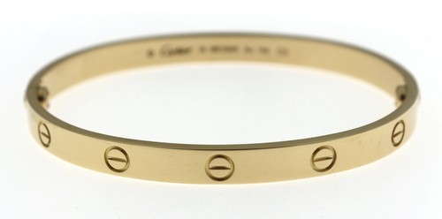 18k gelbgold cartier love - 18k,