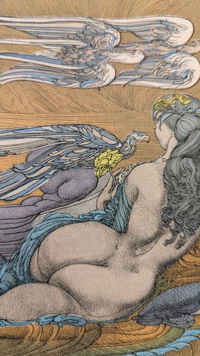 Ernst fuchs bachnymphe - ernst,