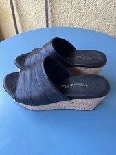 Pantoletten Sandalen Kork Fußbett Größe 37