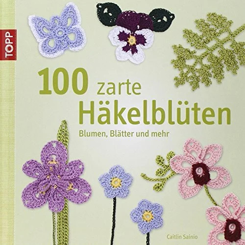 100 zarte häkelblüten - 100,