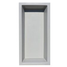 GFK Rechteckbecken (Grau) 200